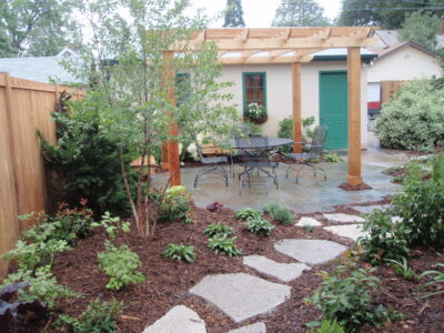 Garden Pergola Makes A Backyard Room